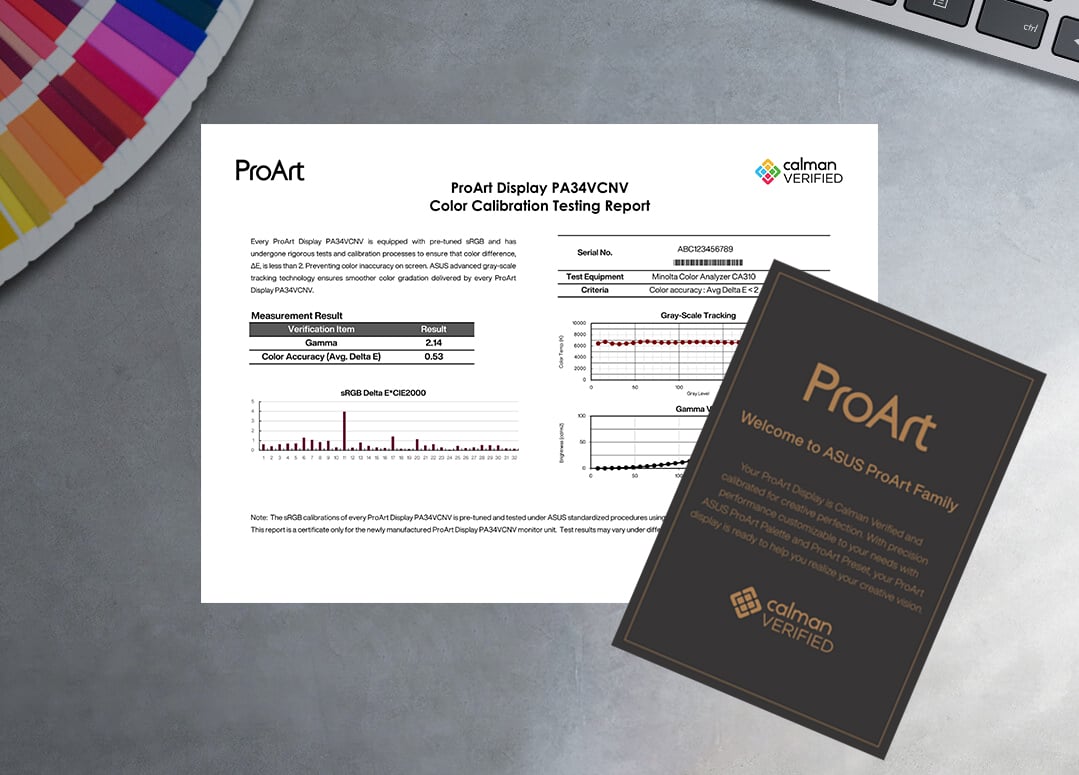 ProArt Display PA34VCNV Professional Monitor